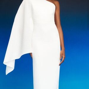 Solace London Lilia Maxi Dress in Cream